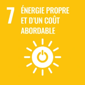 ODD 7 – Énergie propre et d'un coût abordable